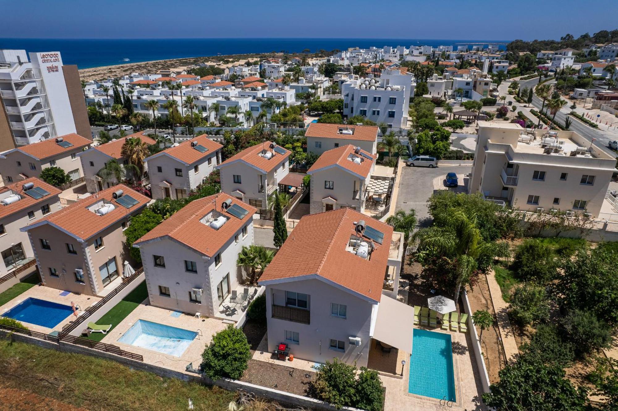 Konnos Villa Ekaterina Protaras Exterior foto