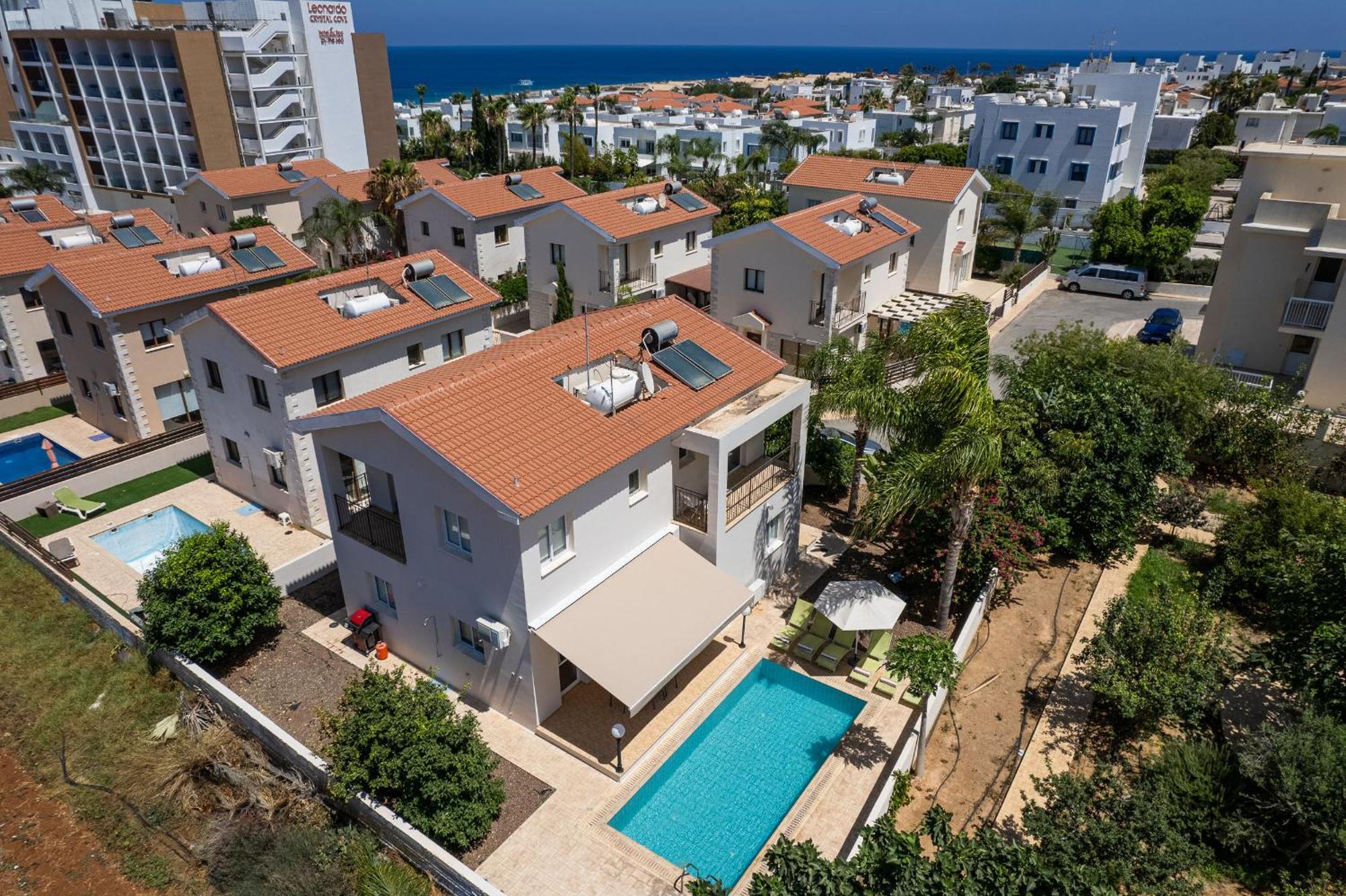 Konnos Villa Ekaterina Protaras Exterior foto
